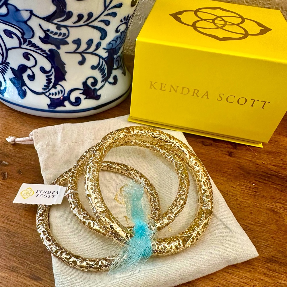 🔅Kendra Scott Lucca Bangles New w/ tags, box, dust bag